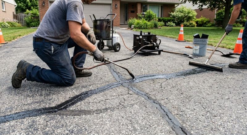 Asphalt Cracks Repair in Temecula, CA