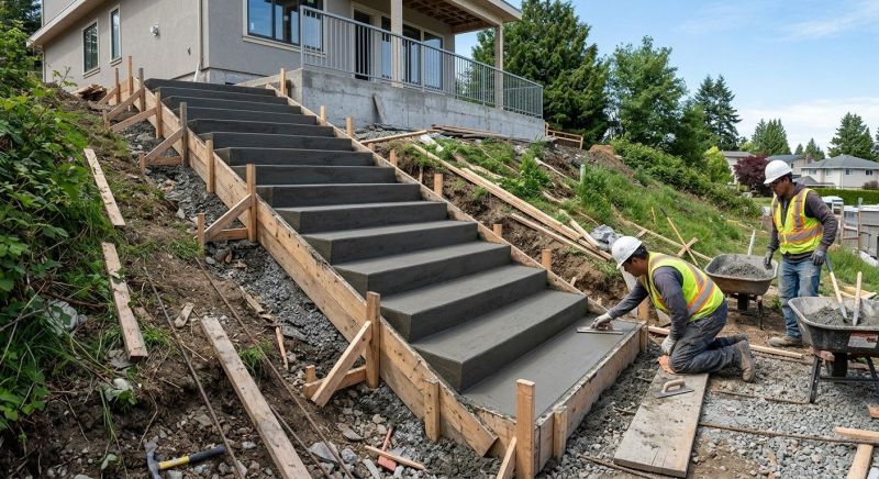 Steps Pouring in Fort Collins, CO